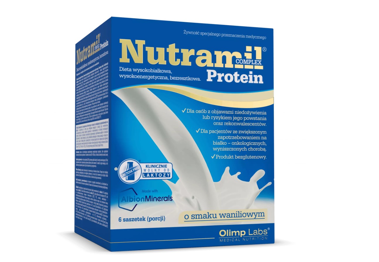 Olimp Nutramil комплекс протеїновий 1шт ваніль